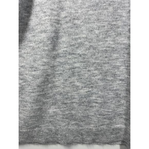 Croft & Barrow Plus Short Sleeve Pointelle Sweater Top Gray Size 4X Lightweight - Picture 10 of 16